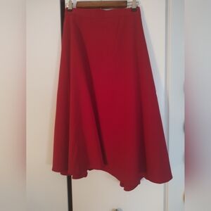 First Offer Accepted! Modcloth Vibrant Red A-Line Skirt With Pockets!